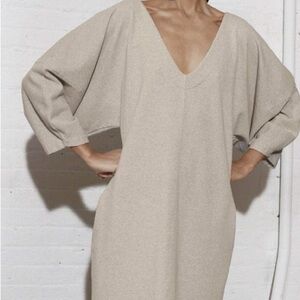 Mara Hoffman Cream Harling Sweater Dress